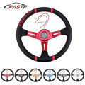 14inch leather Racing deep dish Steering Wheel